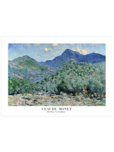 Monet Valle Buona Near Bordighera - Art Print